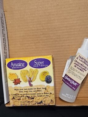 Amazing Super Mold Putty Mold Making Kit - Yellow